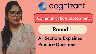 Cognizant communication assessment  How to clear  Watch now  Batch 2025 cognizant placement [upl. by Joris]