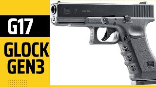 Glock G17 Gen3 9MM  comparativo com a G19 Gen3 [upl. by Aicatsal]