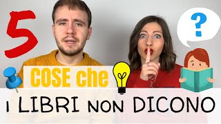 5 cose i LIBRI di GRAMMATICA italiana NON vi INSEGNANO impara a PARLARE ITALIANO come un NATIVO 😎 [upl. by Torbart]