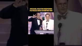 Michael Keaton on those who doubted his Batman [upl. by Rozek]