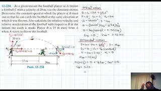 12–234 Kinematics of a Particle Chapter 12 Hibbeler Dynamics Benam Academy [upl. by Elolcin897]