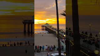 Manhattan Beach Pier Sunset Vibes [upl. by Ora]