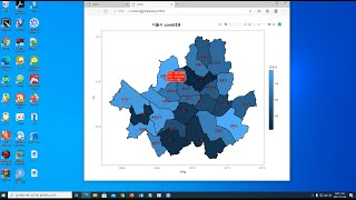 10분 내 R ggplotly 이용한 반능형 서울지도 그리기 [upl. by Aenitsirhc]