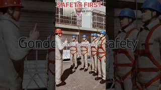 Gondola work safety training safetyfirts shorts trending youtubeshorts safety gondola facts [upl. by Arretal]