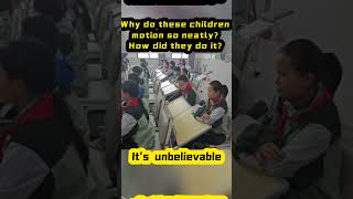 Why do these children motion so neatly How did they do it foryou students fyp school kids [upl. by Niawd]