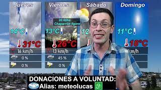 Reporte meteorologico 16hs  miercoles 13 de noviembre 2024 [upl. by Petromilli]