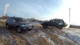 Nissan Safari vs Lexus LX 470 Кто лучше [upl. by Puklich838]