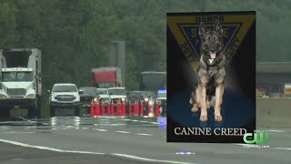 NJ State Trooper K9 Injured In Pursuit That On New Jersey Turnpike Police Say [upl. by Agripina]