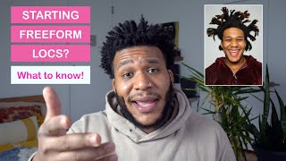 Starting Freeform Dreads  TOP 3 things to KNOW before you GROW [upl. by Bang737]