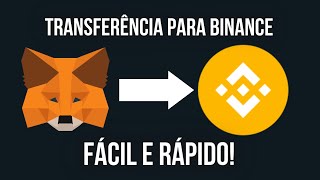 COMO TRANSFERIR DA METAMASK PARA BINANCE  Como enviar BNB da Metamask para a Binance [upl. by Llevart783]