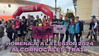 CARRERA TRAIL RUNNING HOMENAJE LEGION 2024 RONDA [upl. by Romito]