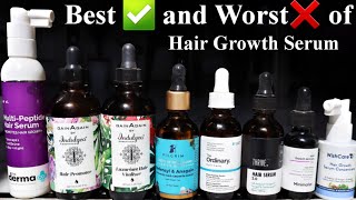 Best and worst of Hair Growth Serum [upl. by Nytsrik]