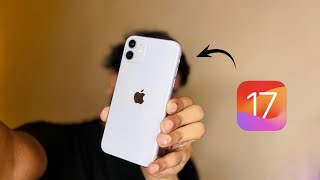 iOS 17 update not showing in iPhone 11  iOS 17 for iPhone 11 [upl. by Suivatnom323]