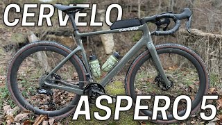 Cervelo Aspero5 Shimano GRX 825 Build [upl. by Warfold96]