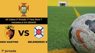 Mem Martins SC VS CF BELENENSES D Sub14 [upl. by Neyu]