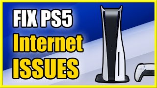 How to FIX PS5 Disconnecting from Internet amp Wifi Fast Tutorial [upl. by Htiduy33]