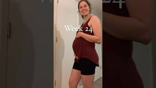 24 weeks pregnant baby development [upl. by Emiolhs]