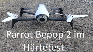 Parrot Bebop 2 Test Videoqualität Reichweite Flugzeit Funktionen und FPVDrohnenflug [upl. by Eipper]