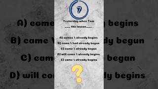 Grammar Quiz  English Grammar Test  Beginner English Question [upl. by Tizes]