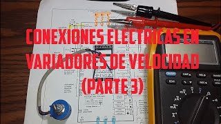 Conexiones eléctricas en un variador de velocidad Parte 3 [upl. by Oam617]