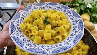 Pasta e patate alla siciliana [upl. by Noxas]