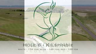 Craigielaw Golf Club  Hole 6  Fly By [upl. by Iah]