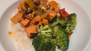 10 Budget meal  Pineapple Chickenwhite rice and broccoli 🥦 Easy and simple [upl. by Lamaj]