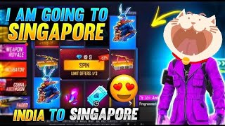 SINGAPORE SERVER LUCK ROYALE AND STORE FULL REVIEW🏁🏴‍☠️  FREE FIRE MAX  SINGAPORE SERVER FREE FIRE [upl. by Ennoryt781]