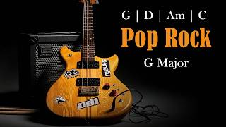 G major Backing Track  Pop Rock  120 Bpm [upl. by Natehc]