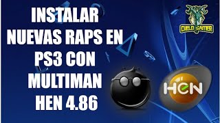 Instalar Licencias Faltantes en la Wikistore PS3 HEN486 con multiman [upl. by Adnalohs502]