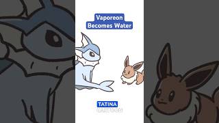 Pokemon  Vaporeon Becomes Water Pokemon Short [upl. by Yenduhc804]