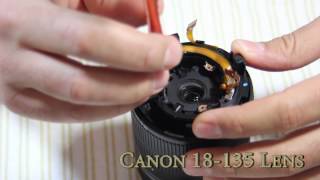 Canon 18 135 Lens Take Apart to Fix [upl. by Raven]