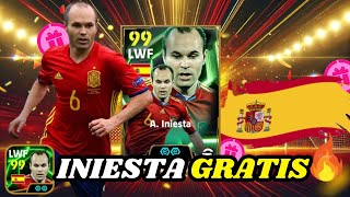 PROBANDO AL NUEVO INIESTA EN UNA PLANTILLA COMPLETA DE ESPAÑA 🔥 eFootball 25 Mobile Gameplay Review [upl. by Ho]