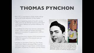 A Lecture on Thomas Pynchons quotEntropyquot [upl. by Inama]