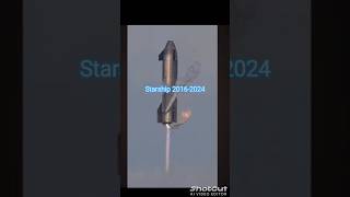 Space x 20022016 vs Space x 20162024 spacex starship edits rockets [upl. by Sumerlin]