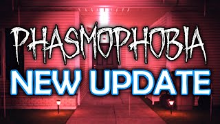 NEW Update for Phasmophobia  LIVE 🔴 [upl. by Metsky]