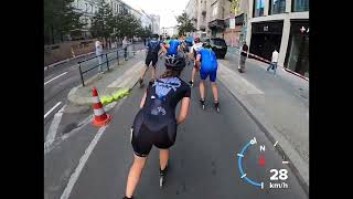 23092023 Berlin Marathon Inline Skaten Block C [upl. by Lamaaj]