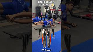 Basic roller exercises ⚽️ aclrecovery kneepainexercises motivation football aclrehab [upl. by Kimber356]