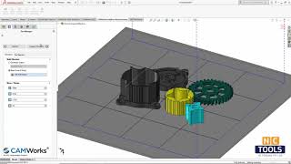 What is New in CAMWorks 2020  Additive Manufacturing [upl. by Tarra]