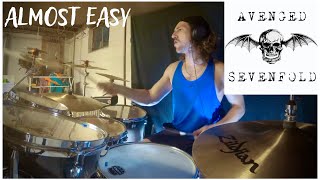 Avenged Sevenfold  Almost Easy Drum Cover [upl. by Becka]