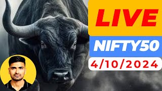 04102024  NIFTY50  Options Trading [upl. by Nwahsav]