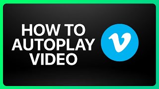 How To Autoplay Vimeo Video Tutorial [upl. by Eusoj]