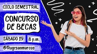 📢 CONCURSO DE BECAS 2025II CICLO SEMESTRAL [upl. by Airotnes]