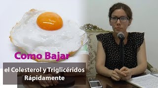 Como Bajar el Colesterol y Triglicéridos Rápidamente con estos Remedios Naturales [upl. by Spancake]