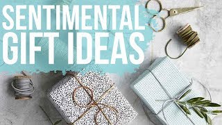 Sentimental WEDDING GIFT GUIDE [upl. by Ocihc]