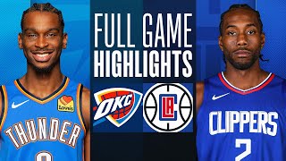 THUNDER at CLIPPERS  FULL GAME HIGHLIGHTS  January 16 2024 [upl. by Cresida]