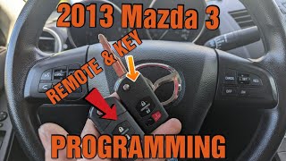 2013 Mazda 3 key ProgrammingOBDPROG M501 [upl. by Baalbeer]