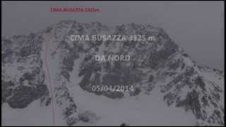 Cima Busazza Parete Nord [upl. by Aicenet980]