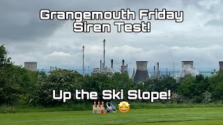 Grangemouth Sirens  Friday test up the Ski Slope Including Hörmann ECN1200 and epic pulse 🏭🔊🤩 [upl. by Conall]