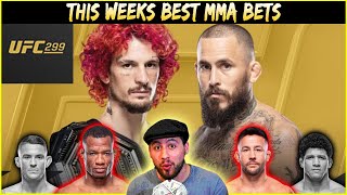 This Weeks Best MMA Bets  UFC 299 Betting Breakdown OMalley vs Vera 2  Lock of the Week [upl. by Klos]